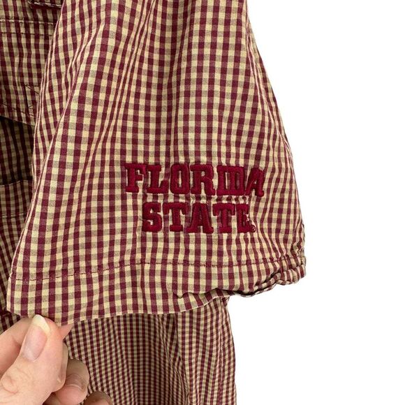 Columbia FSU Florida State Seminoles Super Bonehead Fishing Shirt Men's Sz SMALL - Picture 5 of 12